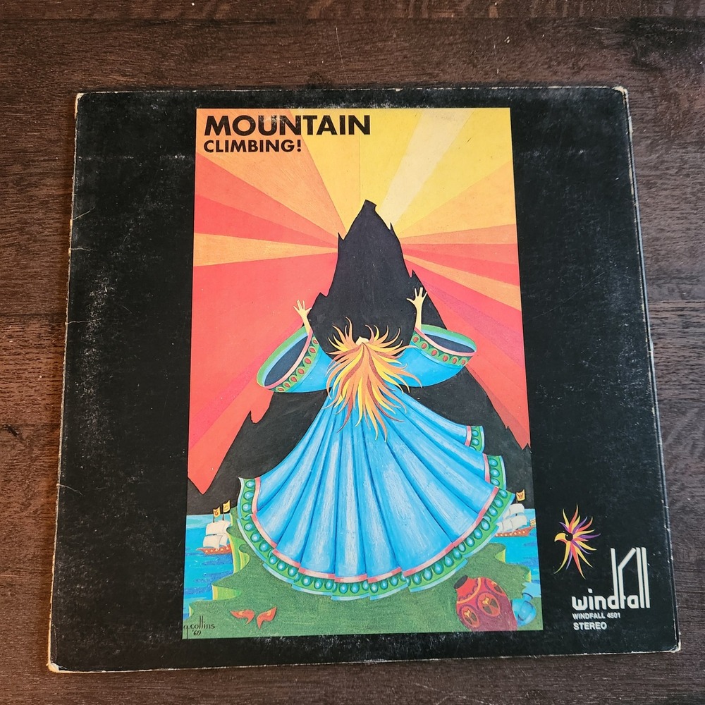 Mountain Climbing! Vinyl Record Windfall 4501‎ Stereo Rock LP Classic